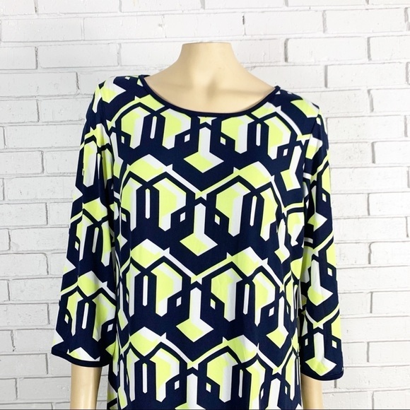 Laundry by Shelli Segal Geometric Shift Dress‎ - Picture 2 of 8